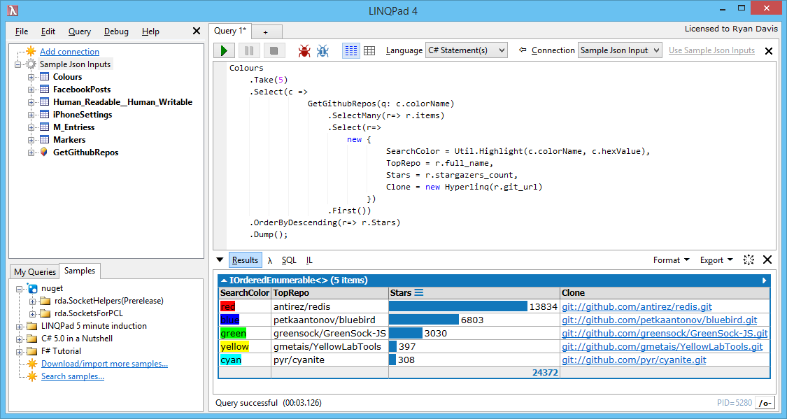 json query tool